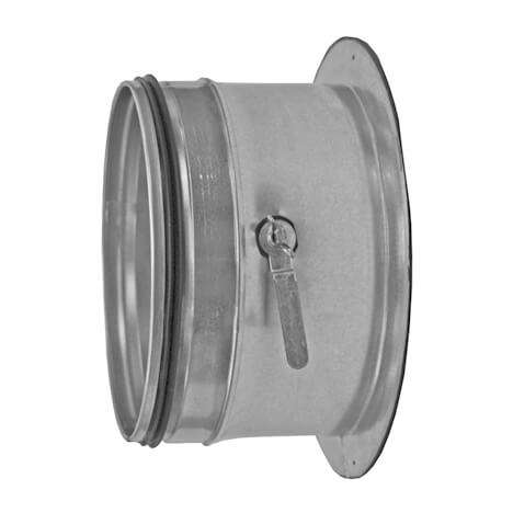 TA40 9 in. 26 ga. Round Flat Adhesive Takeoff with Damper