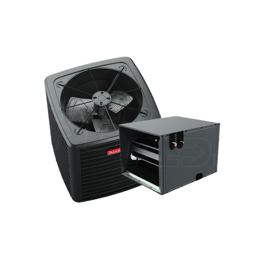 Goodman - 4 -Ton - 14.3 SEER2 - Single-Stage - Condenser and Horizontal Coil Bundle